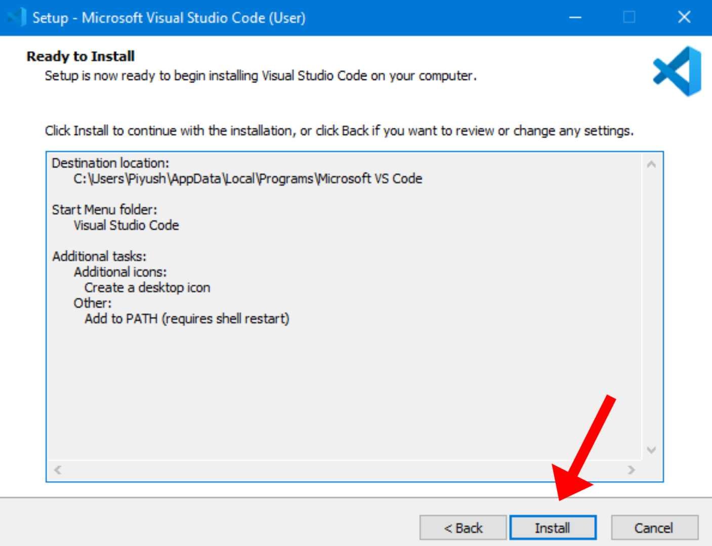 How to download and install Visual Studio Code on Windows 10 ?