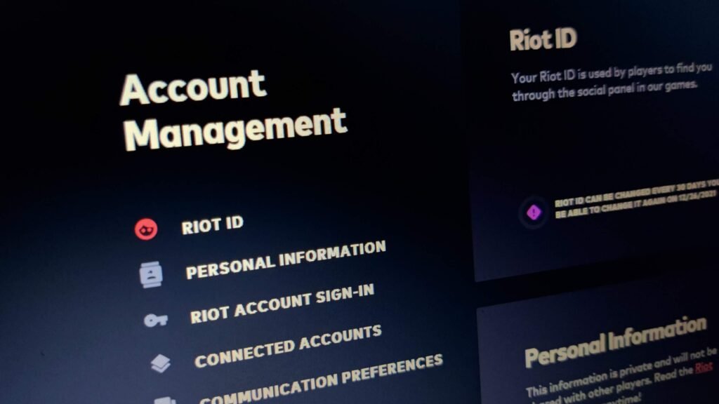 Riot Id