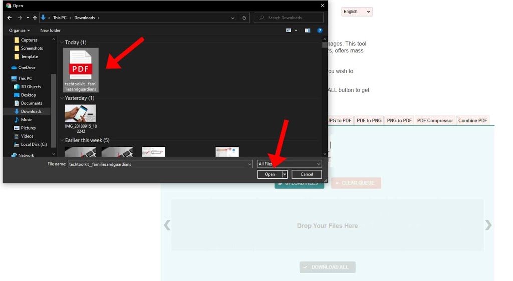How to convert any PDF into image format JPG/PNG on Windows 10/8/7 ?