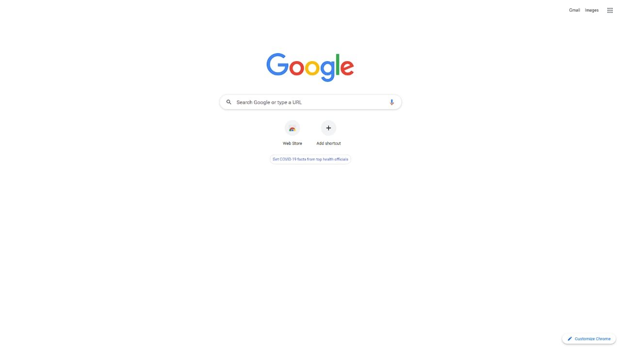 Google Chrome Open