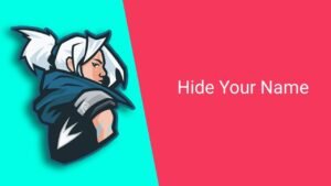 How to hide name in valorant