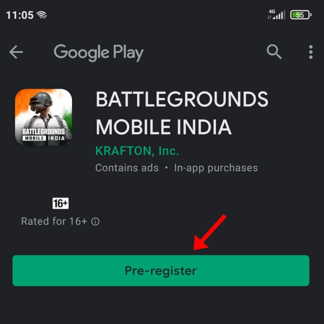 How to preregister battleground mobile india game
