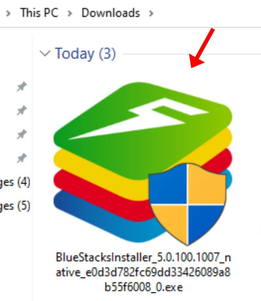 Bluestacks setup file