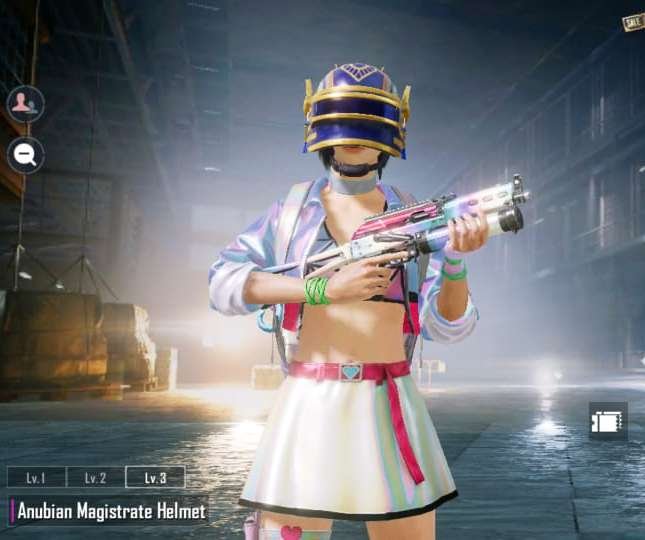 Anubian Magistrate Helmet PUbg Mobile BGMI