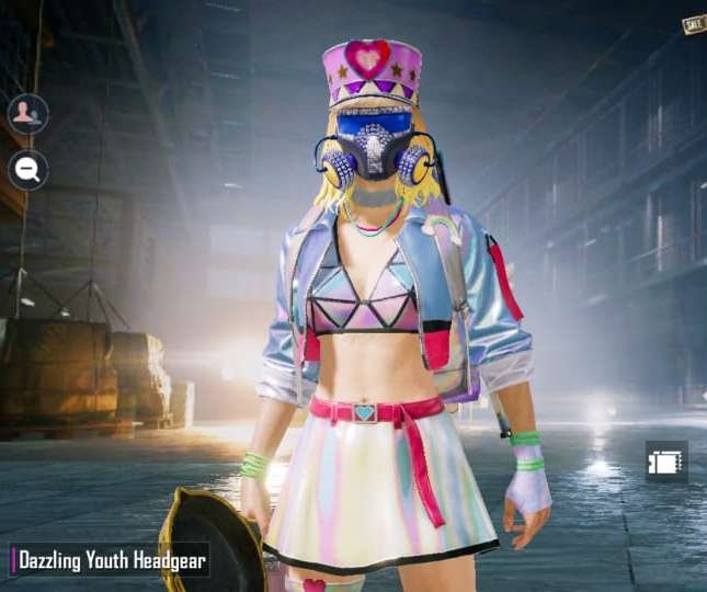 Dazzling Youth Headgear Pubg Mobile/BGMI