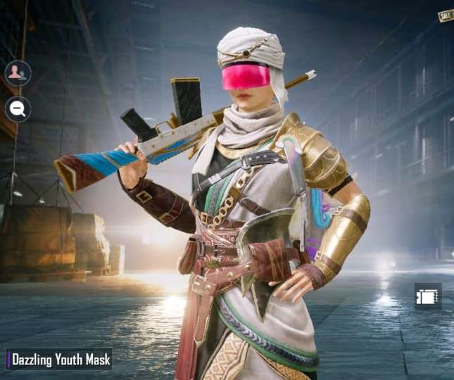 Dazzling Youth Mask Pubg Mobile Bgmi