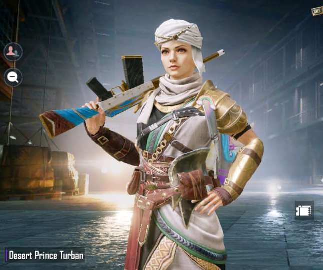 Desert Prince Turban Bgmi/ Pubg Mobile