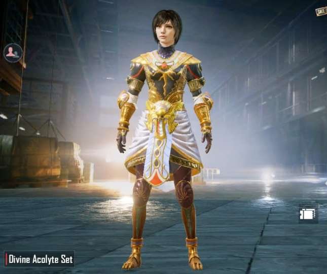 Divine Acolyte Set Pubg Mobile BGMI