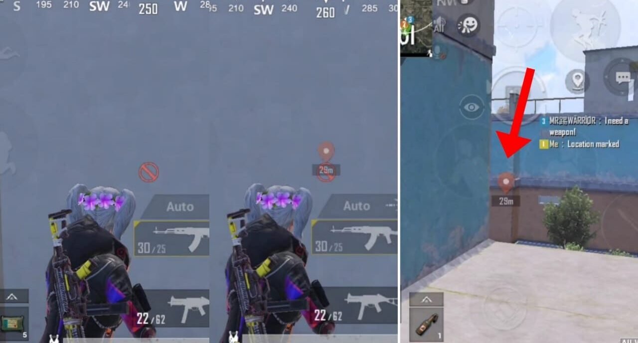 How to mark enemy location without exposing yourself in pubg mobile