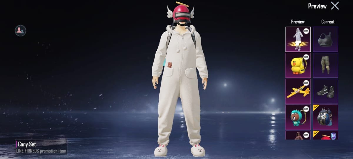 Cony set Pubg Mobile