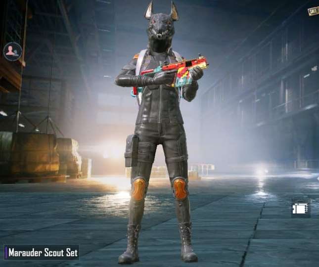 Marauder Scout Set BGMI/Pubg Mobile