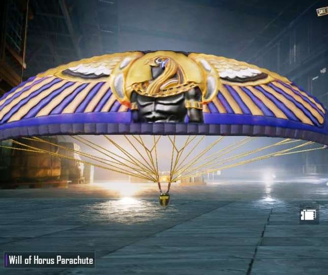 Will of Horus Parachute Pubg Mobile/ BGMI