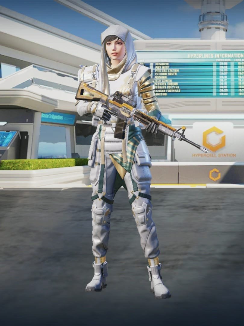 Tidal Wargod Set Pubg Mobile/BGMI