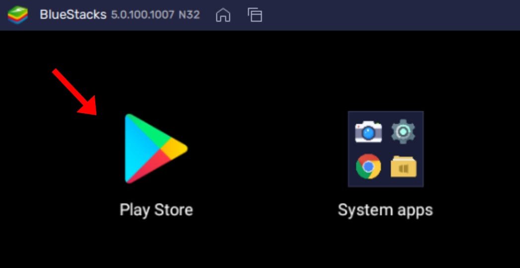 Playstore in Bluestacks