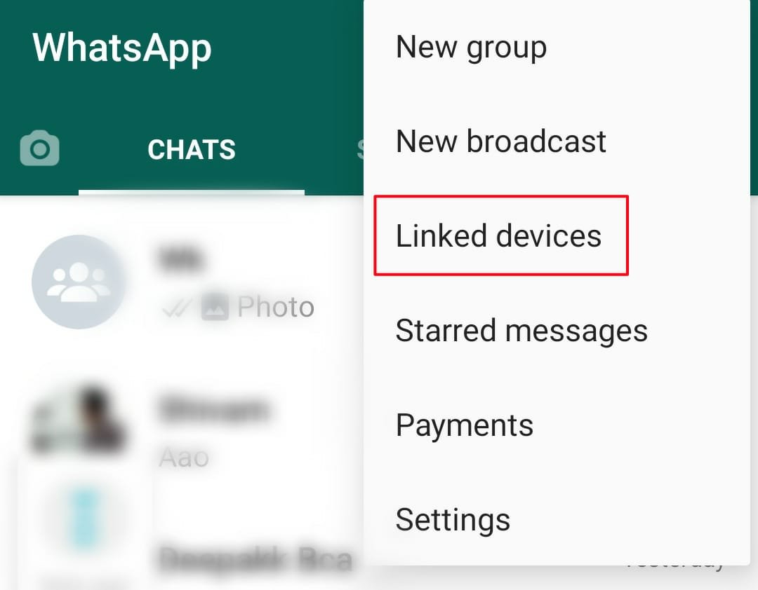 WhatsApp Add A Device