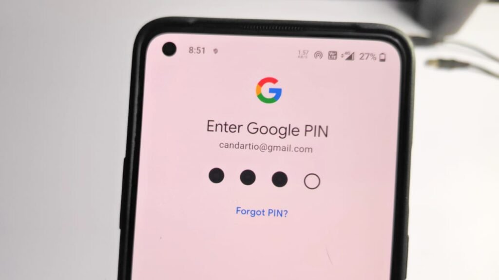 Google Pay PIN
