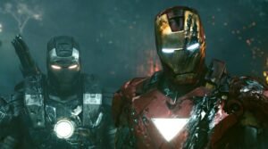 Iron Man and Roady in One Frame