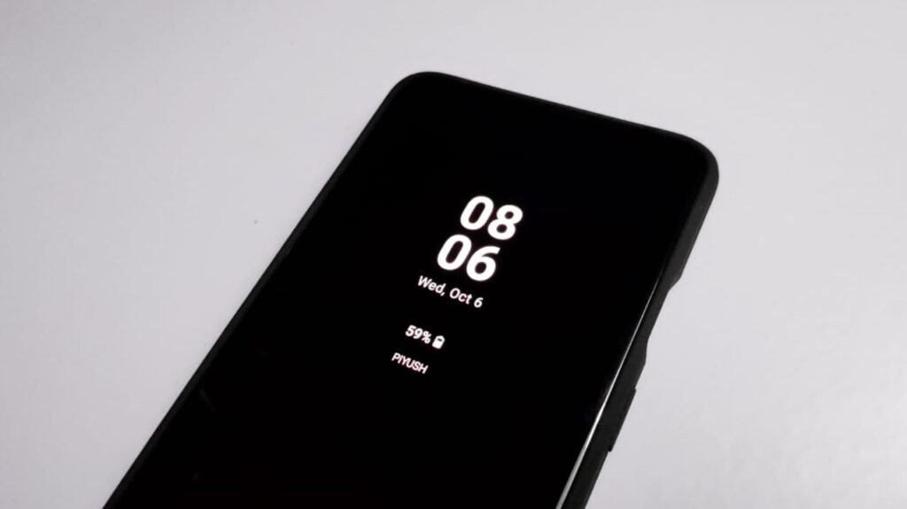 Always On Amoled Display