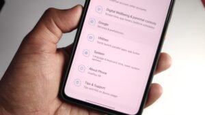 Google Option Alignment Issue