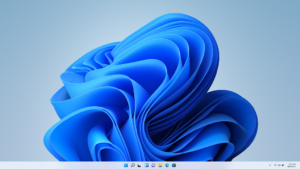 Windows 11 taskbar
