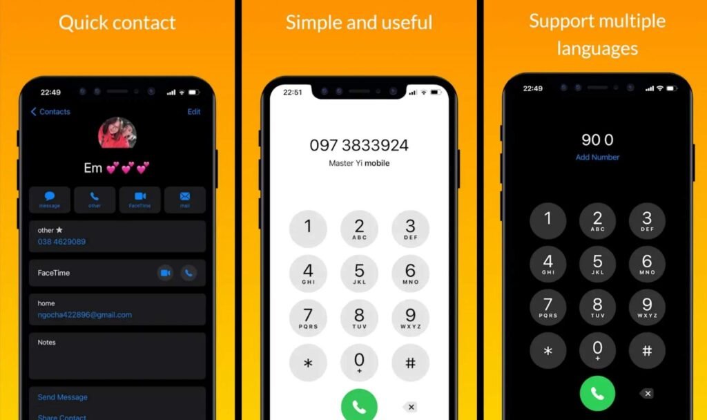 iCall Dialer App Preview