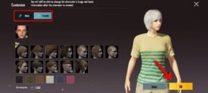 Male Female gender change Pubg Mobile-BGMI