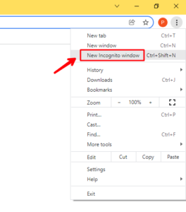New Incognito Window Google Chrome Windows