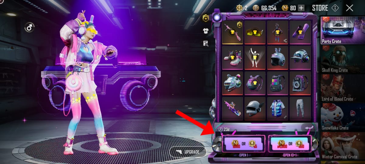 How to Open Crates in Pubg New State For Free Mobmet