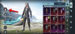 Switch character option in BGMI-Pubg Mobile
