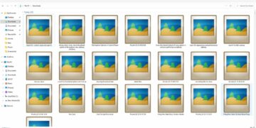 Photo Video Files Thumbnail Not Showing in Windows Explorer