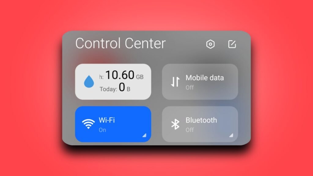 How to enable and show data usage in MIUI 12.5