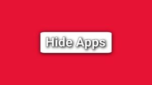 How to hide apps on oneplus