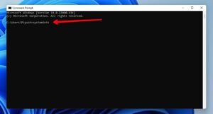 Running Systeminfo command in Command Prompt