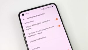 Show Internet Data Usage on OnePlus Phone