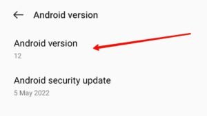android version on oneplus