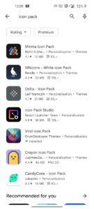 icon pack on google playstore